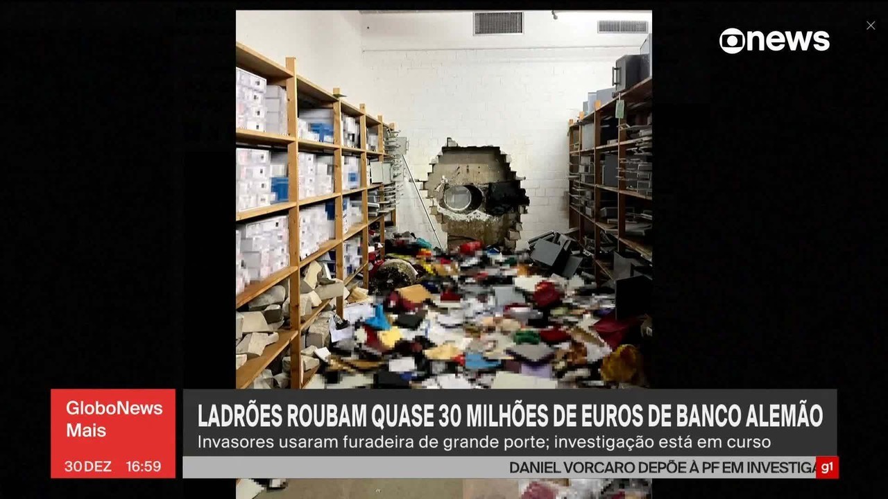 Como ladrões conseguiram levar 30 milhões de euros de banco na Alemanha