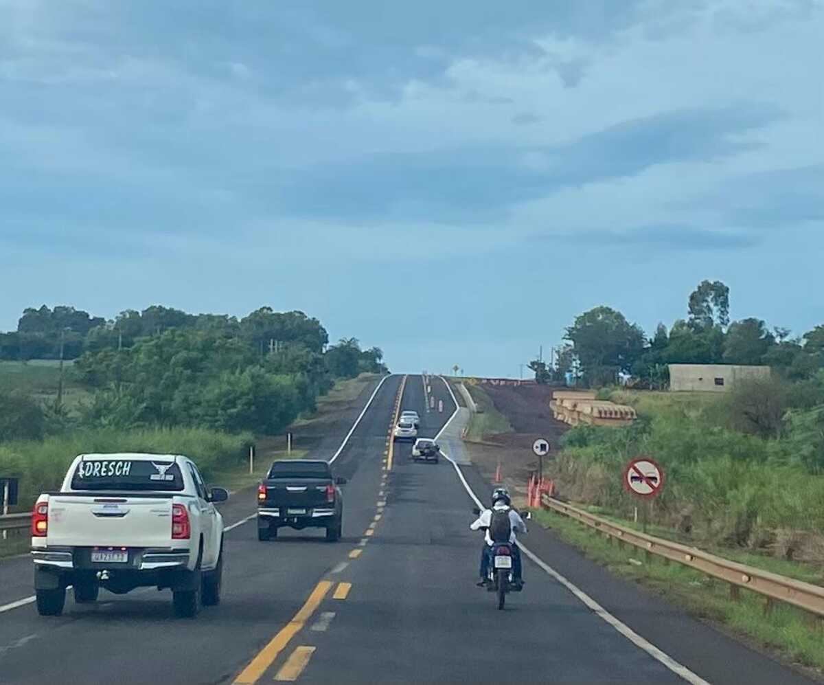 Motiva libera ao tráfego 1ª obra de melhoria na BR-163 após repactuação