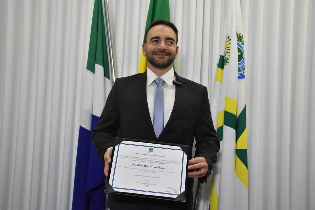 Mattogrosso é diplomado deputado estadual e vai tomar posse na próxima semana