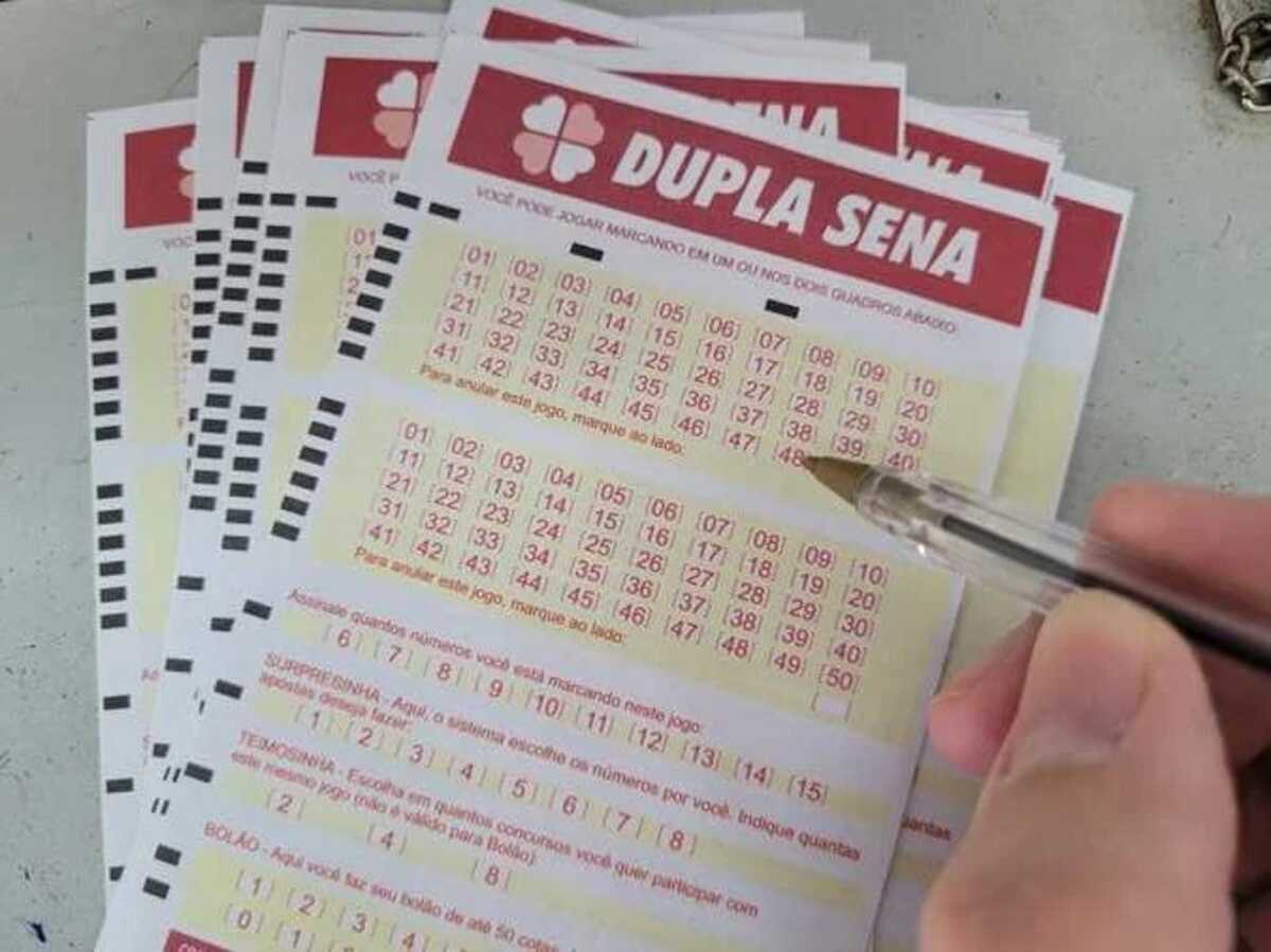 Resultado da Dupla-Sena de hoje, concurso 2967, segunda-feira (08/06)