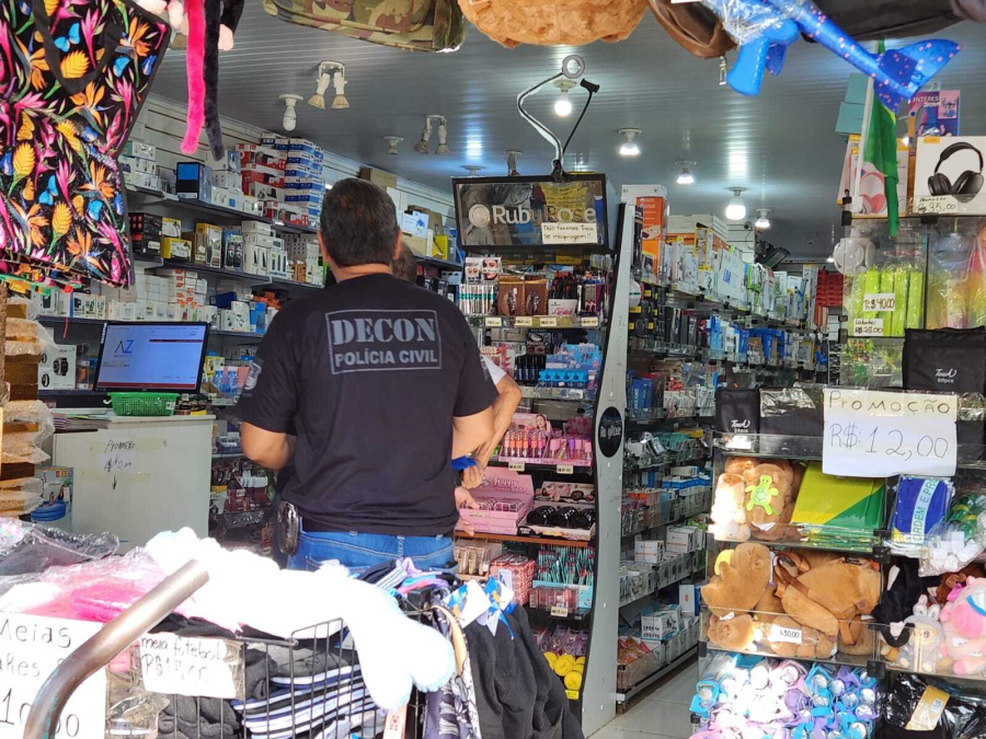 Chinês alegou que não sabia diferenciar produtos falsos de originais