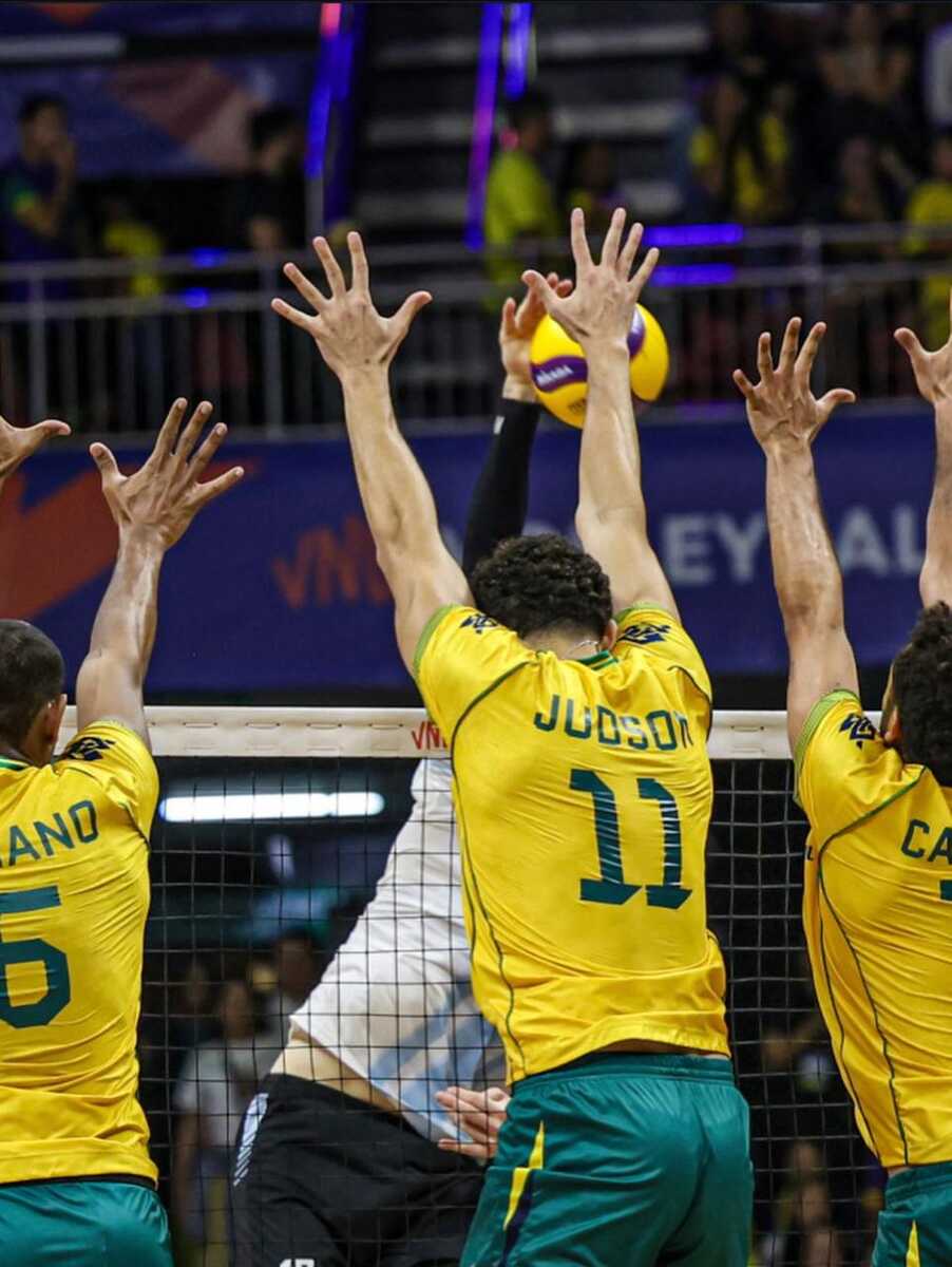 Judson joga bem novamente e ajuda o Brasil a vencer na VNL