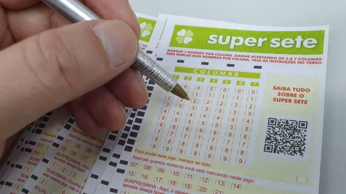 Resultado da Super Sete de hoje, concurso 860, segunda-feira (15/06)