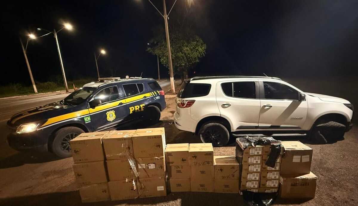 PRF apreende equipamentos de som irregulares no interior de Mato Grosso do Sul