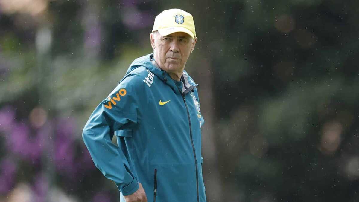 Ancelotti prepara mudanças na seleção brasileira contra o Haiti; saiba a provável escalação