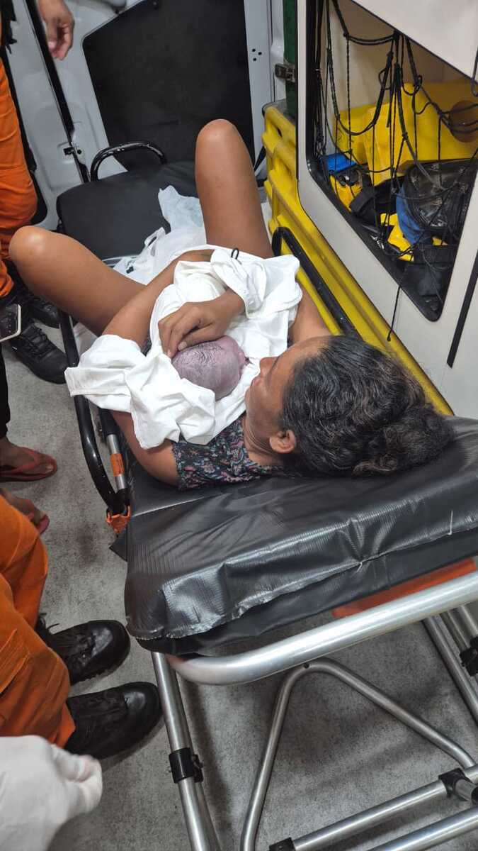 Bebê nasce dentro de viatura do Corpo de Bombeiros em Ladário