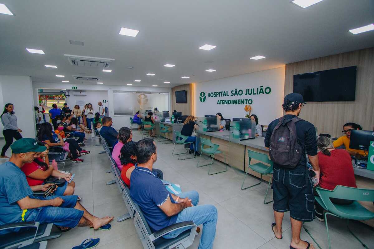 Hospital São Julião recebe R$ 9,4 milhões para realizar 2,5 mil procedimentos