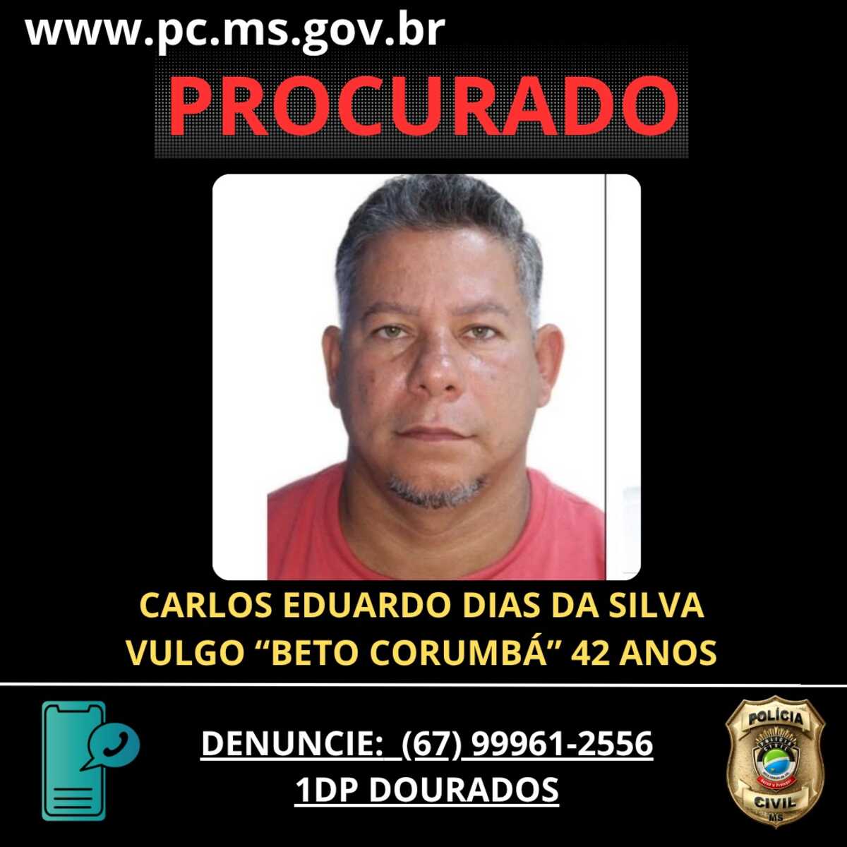 Polícia divulga fotos de foragidos ligados ao crime organizado em MS