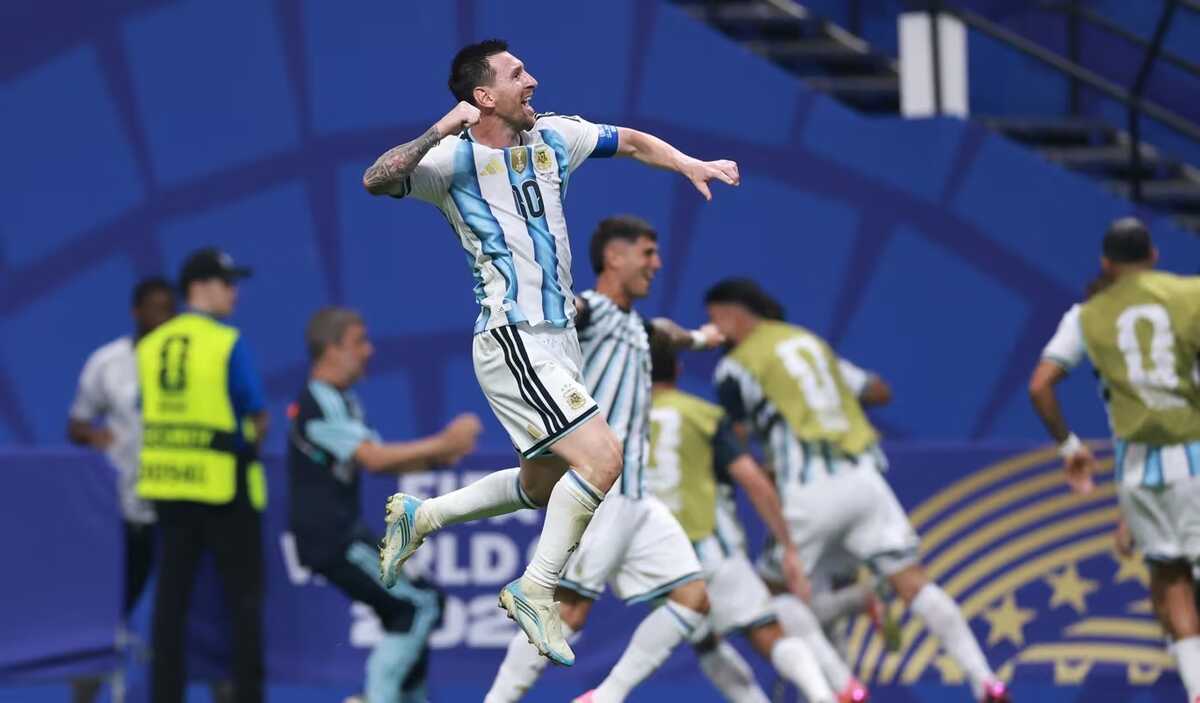 Conmebol autoriza homenagem à seleção da Argentina nos playoffs da Sul-Americana